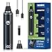 Brigin Tondeuse Nez Oreilles Homme Rechargeable par USB Indolore, Rasoir Nez Homme du Visage, Coupe Poils Nez et Oreilles Portable pour, Facile à Nettoyer, étanche IPX7