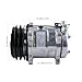 ACTECmax Universal A/C Compressor with 2PK Clutch SD 508 Style 5H14 R134A V Belt 12V