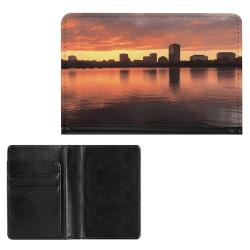 Protège passeport Boston en similicuir pour sécuriser et rassembler vos cartes et documents - 2
