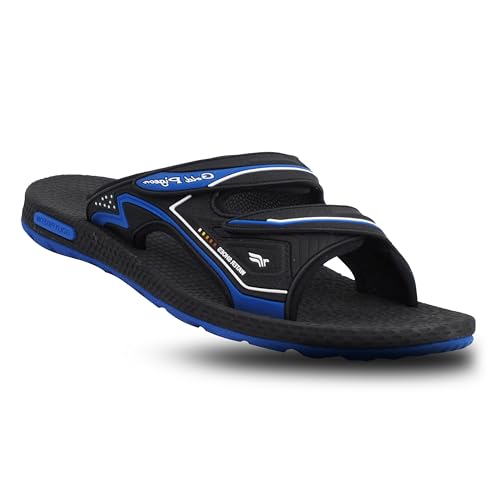 Gold Pigeon Shoes Ultra Cushion Lightweight Unisex Slides Sandal for Men Size 9-9.5, Women 10-10.5 * 8547 Blue EU41