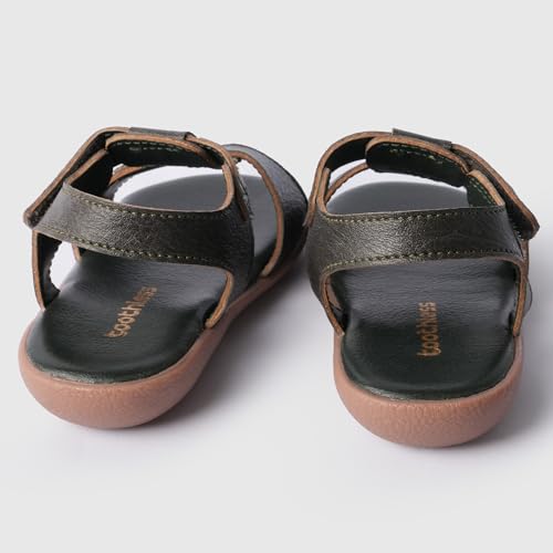 Image of toothless Boys Open Toe Sandals with Adjustable Hook-and-Loop Straps | Cushioned Footbed and Flexible Sole | Lightweight Comfortable Sandals for Boys Outdoor, Travel and Casual Use