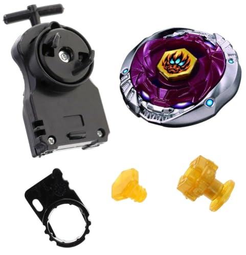 Image of Funstars Phantom B:D Metal Fusion Spinning Top Aluminum Alloy and Plastic Design with String Launcher Classic Spin Toy for Kids (BB118)