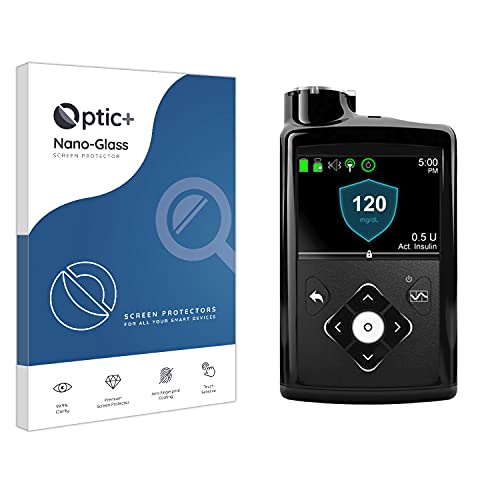 Optic+ Nano Glass Screen Protector for Medtronic Minimed 670G