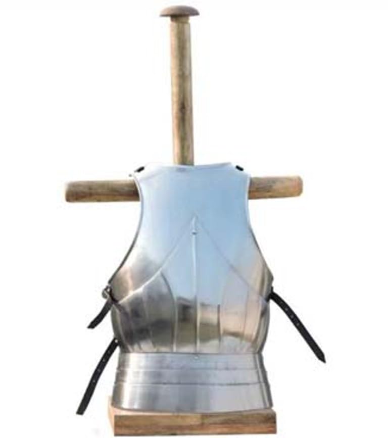 Nautical Replica Hub Armadura corporal forjada de coraza muscular de conquistador romano (armadura gótica cuirass)