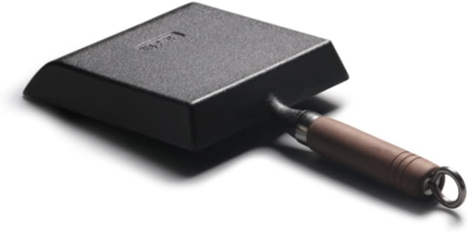 Non-Stick Rectangular Frying Pan Thickened Coating-Free Omelette Pan Induction-Compatible Kitchen Gadget for Home Cooking