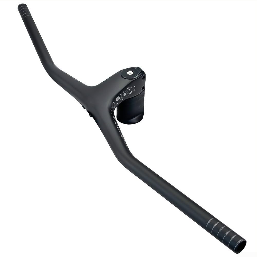 Ergonómico T700 Fibra de Carbono para MTB Manillar Stem-Combo