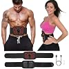 EMS Muscle Stimulator, ABS Stimulator, Abdominal Toning Belt Home Office Fitness Workout Equipment for Abdomen