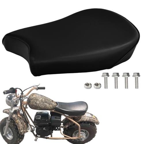 QYMOTO 15 CT200U-EX Seat Upgraded CT200u ex Seats Comaptible with Coleman Minibike Powersports Seats Replacement Seat Cusion Pad Mini Bike Parts Minibike Accessories