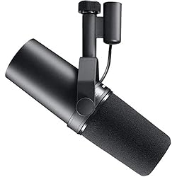 Shure SM7B - Micrófono dinámico cardioide, Proporciona un Sonido cálido para radiodifusión, podcasts y grabación