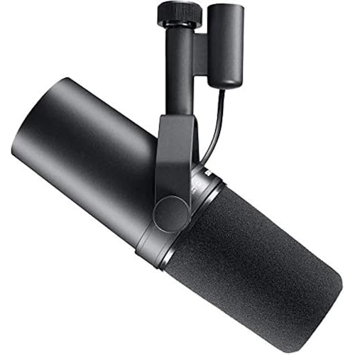 Shure SM7B Dynamic Vocal Microphone for Podcasting & Streaming