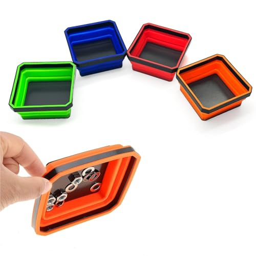 Bandeja de piezas pequeñas con diseño plegable para optimizar espacio de trabajo 4
