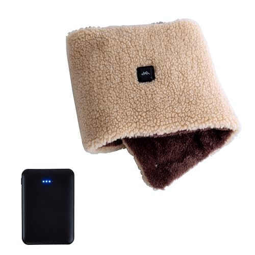 [���E�`�^] 3�b�ŉ��܂� �d�M�l�b�N�E�H�[�}�[ �d�M�}�t���[ �[�d�� 5,000mAh �o�b�e���[�t�� EL HEAT Neck 1 �C�[�G���q�[�g (�x�[�W��)