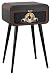 Produktbild Roadstar HIF-1580BT Retro Plattenspieler mit Standfüßen, CD-Player, Bluetooth und Radio (CD/MP3, USB, SD, AUX, Line-Out, 40 Watt Musikleistung) braun/schwarz
