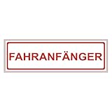 Magnetschild für Fahranfänger | Anfänger | Fahranfänger | Wieder ablösbar | 20x6cm | Kratz- und Wischfest | UV-Beständig (Fahranfänger)