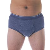 Men's Maximum Absorbency Reusable Briefs -1 Pair