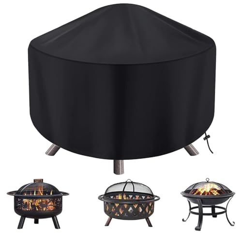 maobutte Round Fire Pit Cover for 22-34...