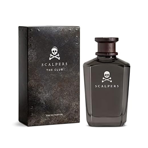 Scalpers The Club, Eau de Parfum para Hombre, Fragancia Aromática Amaderada, 125 ml con Vaporizador