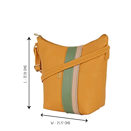 Image of Baggit Women Hobo Sling Bag Small Size | Ladies Stylish Casual Cross Body Purse Handbag