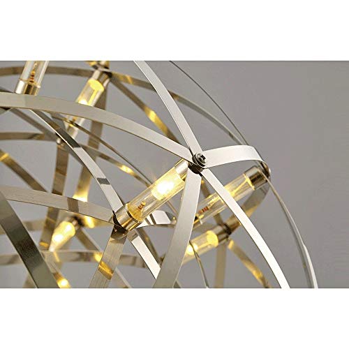 Pendants lights LED filet à feu chaud lustre suspension plafond - 2