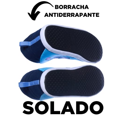 Pantufa Star Stitch 33-35 Zona Criativa