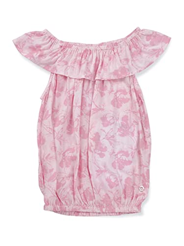 Image of Gini & Jony Girls Blue Polka dot Silk Full Sleeves Woven Top