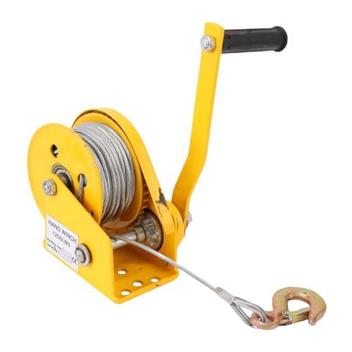 Winche manual Zunate 1200LBS con cable de acero 5m miniatura 7