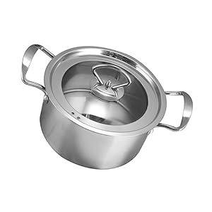 Ciyodo Mandarinententopf Edelstahl Simmertopf Set