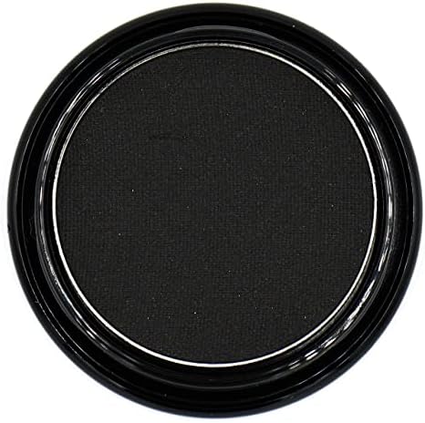 Pure Zivaª True Black Night Smokey 100 Pure Jet Black Eye Shimmer Pressed Powder Single Vegan Eyeshadow; Talc, Paraben & Cruelty Free