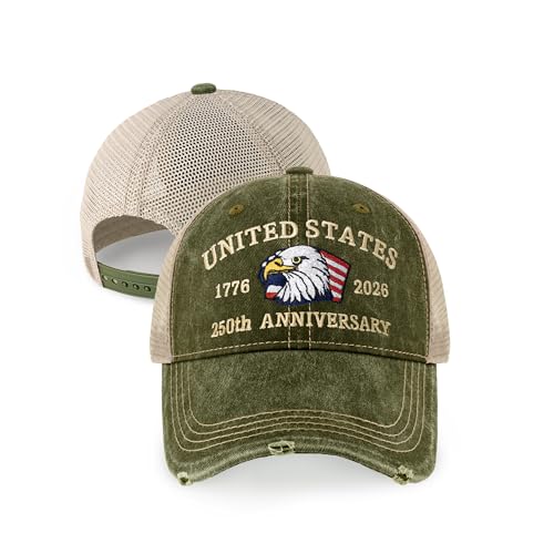 Gorra trucker patriótica ajustable 250º EE.UU. miniatura 2