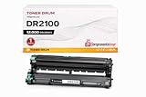 Capacidad: 12.000 Páginas CVT - Tambor Compatible DR2100 / DR 2100 para Brother HL-2140 HL-2150 HL-2170 MFC-7320 MFC-7340 MFC-7440 MFC-7840 DCP-7030 DCP-7040 DCP-7045