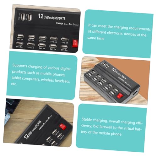 Estación de carga USB inteligente con protección múltiple Alipis 2