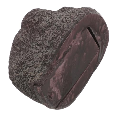 ORFOFE Kasten Schlüsselversteck für den Garten gartendekoration garden decor Verstecke eine Schlüsselstatue Schlüsselaufbewahrungsbox für den Außenbereich Schlüsselanhänger Felsen Stein