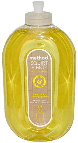 Method Squirt & Mop All Floor Cleaner, Lemon Ginger, 25oz, 6pk