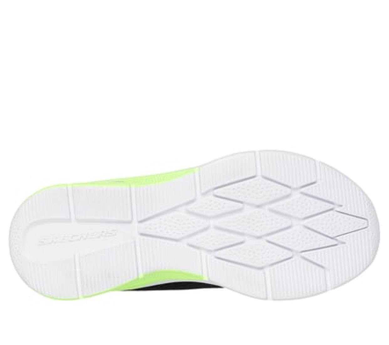 Skechers Niños Microspec MAX Brisk-Stripe Slip-In Entrenador