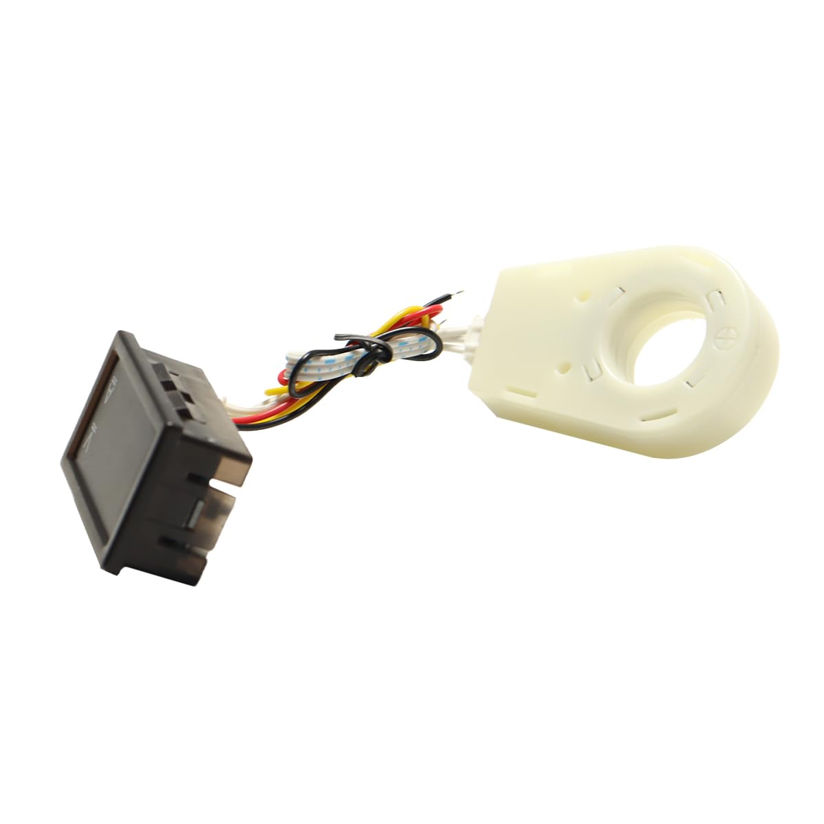Misuratore di tensione e amperometro CC, misuratore di tensione e corrente a doppio display CC 5-100V 100A con trasformatore con sensore a effetto Hall