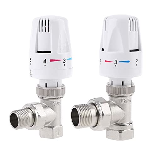 Thermostatic Radiator Valve Floor Heating Temperature Control Thermostat Valve 1Pcs(DN20)