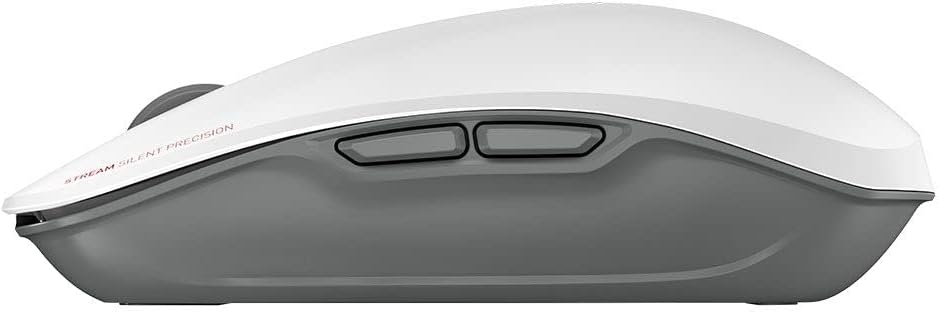 Strona view of CHERRY Stream mouse showing USB-C port