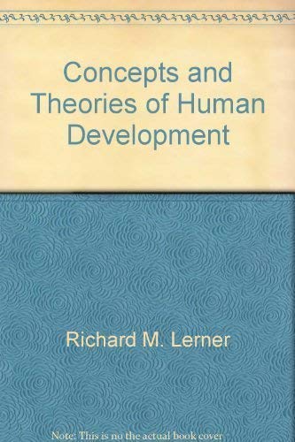 Concepts and Theories of Human Development 0075548992 Book Cover