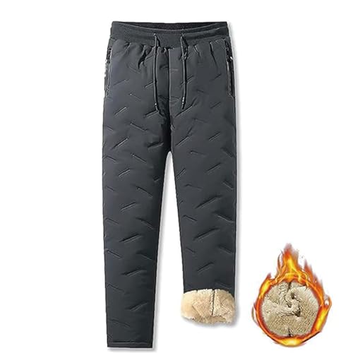 Julidostore Fleece Pants, 2025 New Julidostore Fleece Lined Pants, Unisex Fleece Lined Waterproof Pants