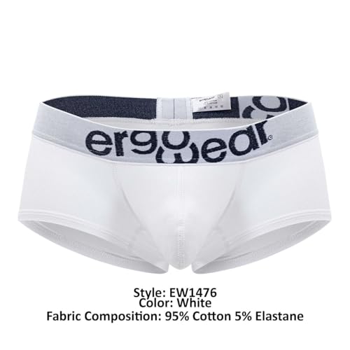 EW1476 MAX Cotton Trunks Color White Size L4