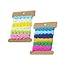 EXCEART 2 Rollos 8 Mm Adornos de Costura Cinta Ondulada en Forma...