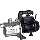 Bomba de jardín T.I.P. 30111 acero inoxidable GP 3000 INOX, caudal de hasta 2.950 l/h, (largo x ancho x alto) 350 x 175 x 265 mm