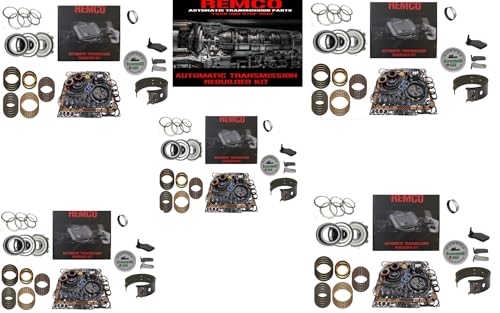 4L60 4l65 E CASE WITH 5-Automatic transmission Rebuild Kit (93-2013) High energy friction pack filter band pump bushing piston kit-steels for 3/4 section