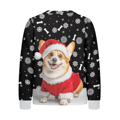 Kids Sweaters Girls Children's Long-Sleeved Sweater Pullover Fall Shirts Holiday Sweater for Boys Girls2