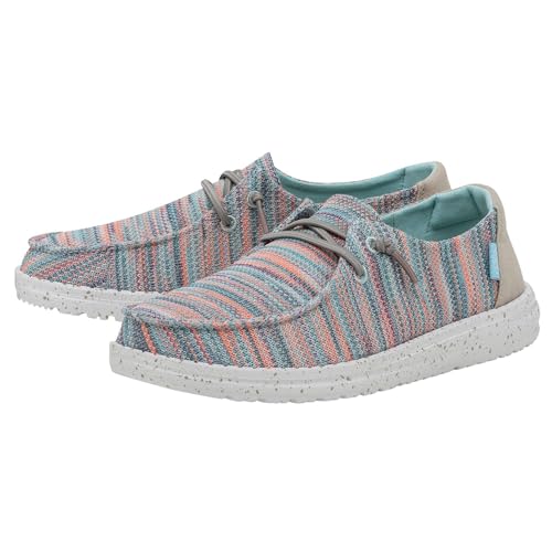 Image of HEYDUDE Women's Wendy Sox Slip On Shoe | Textile Upper | Lightweight Loafer with Sock Like Fit and Flexible Outsole