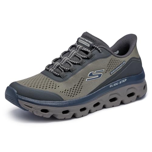 Image of Skechers Men's Glide-Step Sole Slip-in | Hands Free Slip-ins, Glide-Step, Air-Cooled Memory Foam, Machine Washable, Hiking, Trail, Casual, No Tie Fit