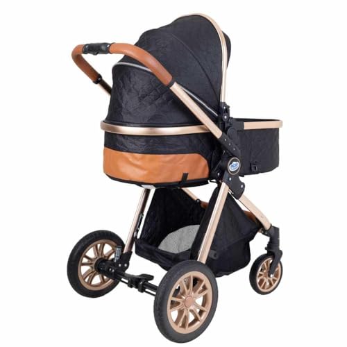 Carrinho De Bebê Ares Plus Preto - Passear