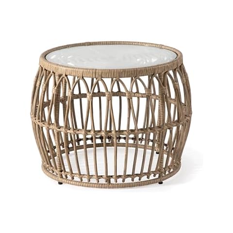 Muse & Lounge Co. Ysar Rattan Coffee Table Cover