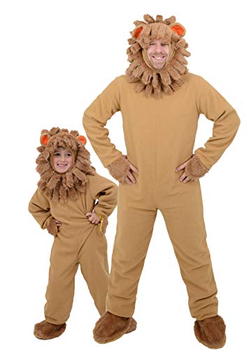 Adulti mens Lion Animal Halloween costume giornata...