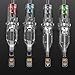 Wormhole Tattoo 50Pcs Tattoo Needles Long Taper Assorted Disposable Tattoo Cartridge Needles Mixed 5RL 7RL 9RL 5RS 7RS 9RS 15M1 21M1 15RM 21RM Round Liner Shader Magnum Round Magnum